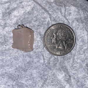 rose quartz charm
